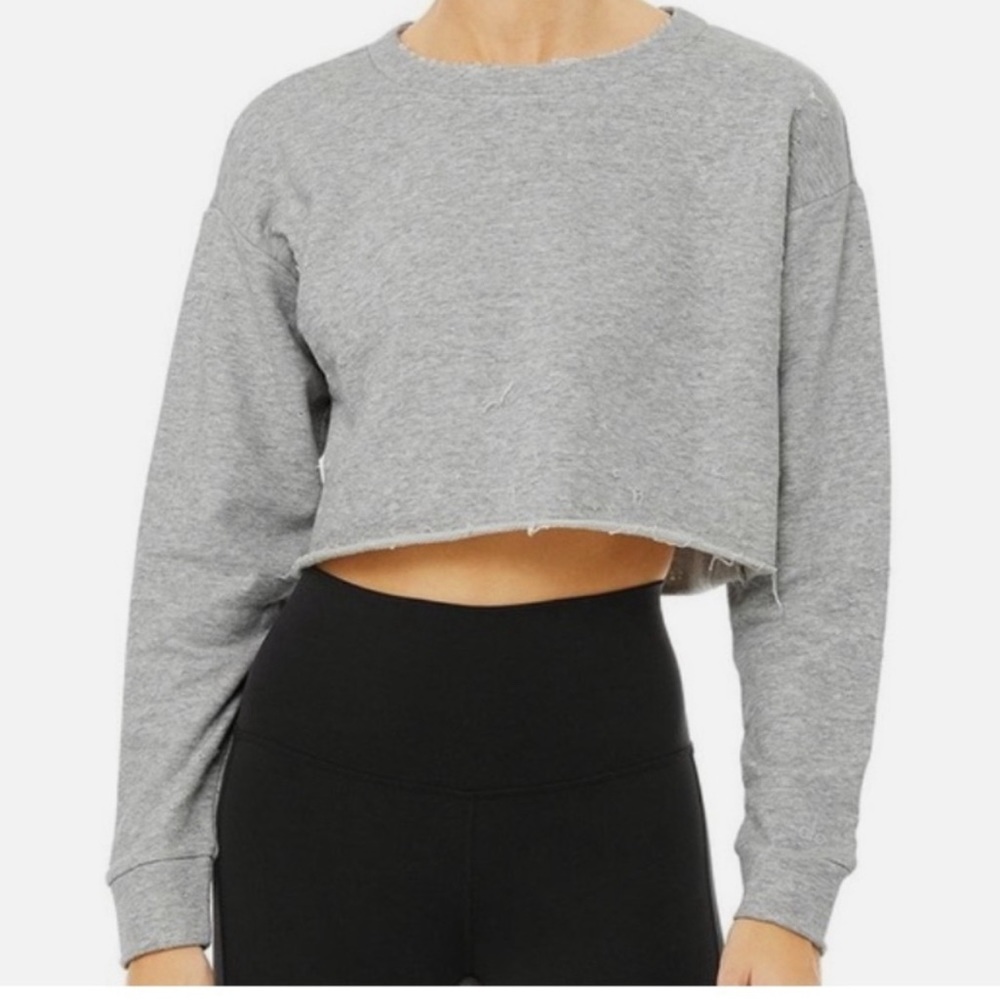 Alo Yoga Cropped Sweatshirt